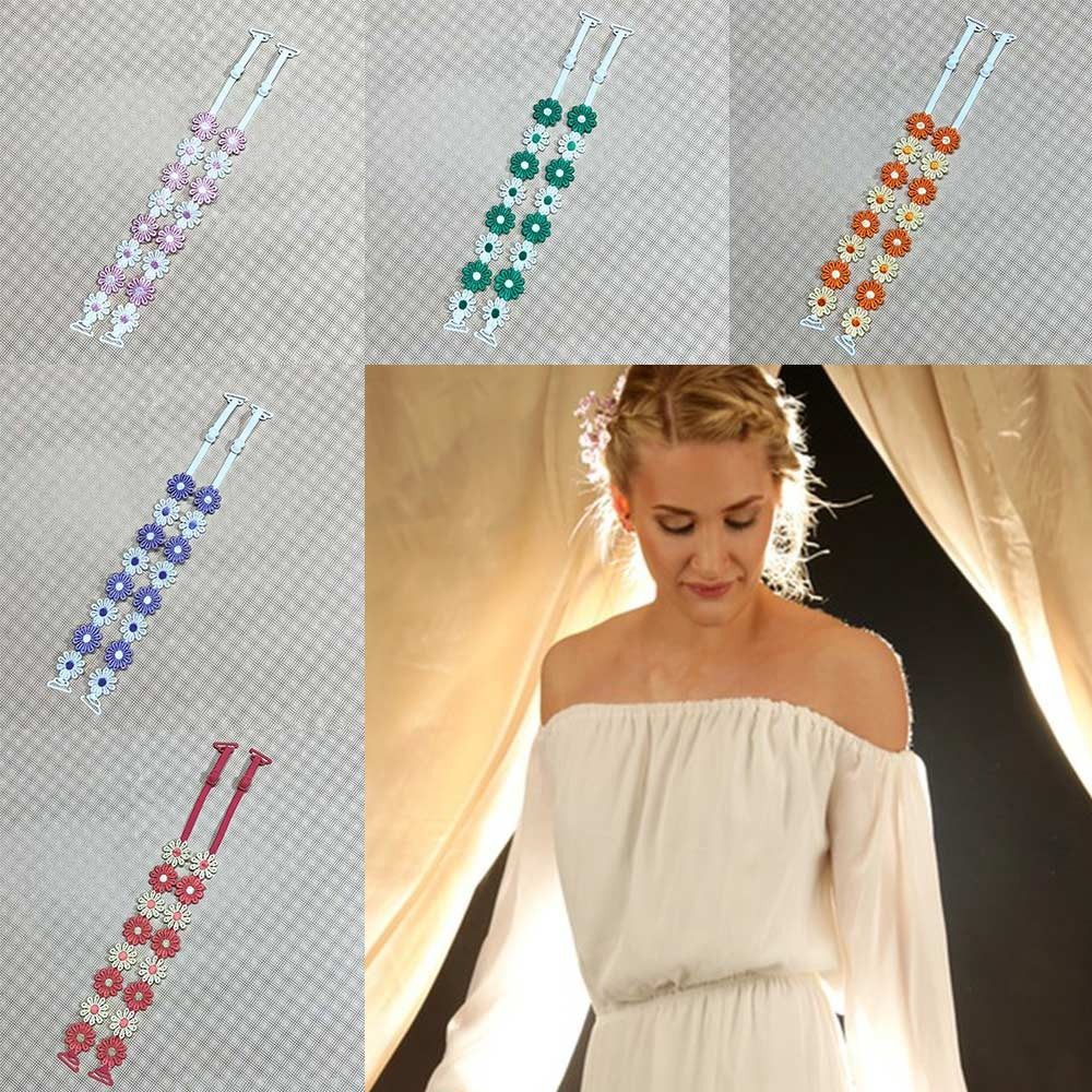 Removable Floral Bra Straps Lace Bra Straps Replacement New Shoulder Straps