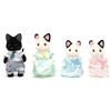 Sylvanian Family Tuxedo Cat Family 5181, 1 комплект, популярные корейские игрушки