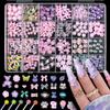 Flowers Candy Nail Art Decorations Mix Colors Nail Accessories 3D Resin Nail Charms  DIY Manicure