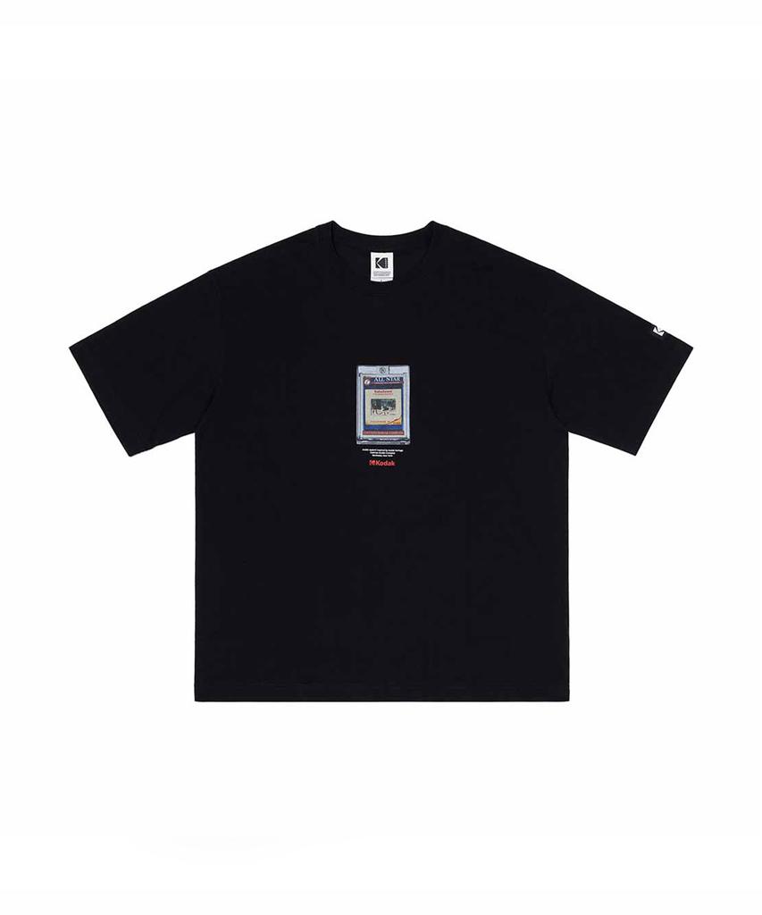 KODAK Film Slide Aerocool Short Sleeve T-Shirt Black