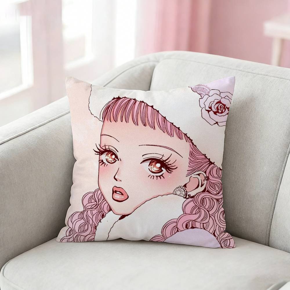 M-Miwako Sakurada P-Paradise Kiss Pillow Case For Sofa Living Room Home Office Decor Protective Cover