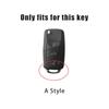 For VOLKSWAGEN VW Zinc Alloy Leather Car Flip Key Case Cover Protection Shell Bag Fob for VW Volkswagen Polo Tiguan Passat Golf