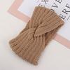 Women Hairband Head Wrap Cross Knot Hairband Hair Accessories Knitted Headband Ear Warmer Headband