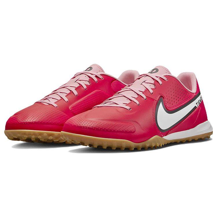 Nike Tiempo Legend 9 Academy Tf Сиреневый Красный Цитрусовый Оттенок Выбеленный Коралл Вершинный Белый DA1191-618