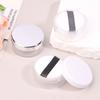30G Plastic Empty Loose Powder Jar Makeup Puff Box Sifter Container Cosmetic Pot Portable Loose Powder Box Refillable Pot