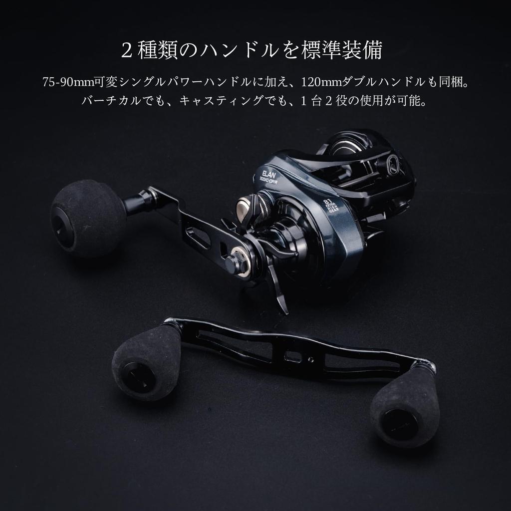 tailwalk Мультипликаторная катушка ELAN WIDE POWER BM 300XG-DP/L