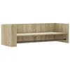 VidaXL Wall Shelf Sonoma Oak 100x35x30.5 Cm Engineered Wood, Cube Wall Shelf, Cube Organizer, Shelf 848460