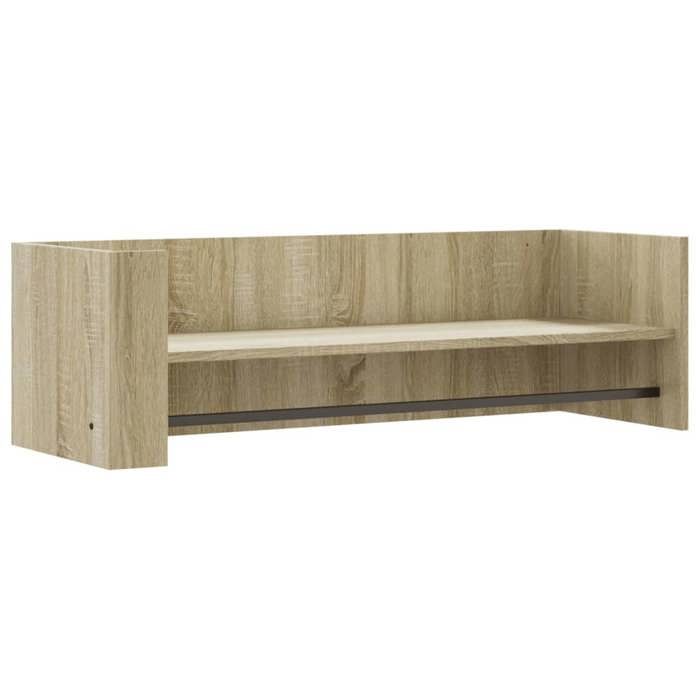 VidaXL Wall Shelf Sonoma Oak 100x35x30.5 Cm Engineered Wood, Cube Wall Shelf, Cube Organizer, Shelf 848460
