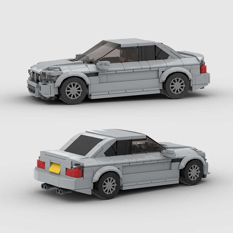 Городской MOC Скорость Ралли Спорт Гоночный Автомобиль Полицейские Машины Классическая Модель Строительные Блоки Супер Гонка Кирпич Технический Рождественский Подарок