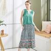 L Affair Men Persian Ivy Green Rayon Pants Lwpfd140 + Arabesque Square Navy 7 8 