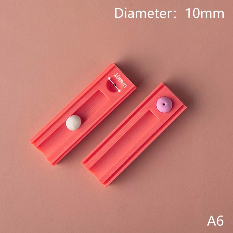10/12/15mm Polymer Clay Bead Rolling Ball Mold Clay Ball Punching Auxiliary Tool For DIY Earrings Jewelry Pendant Decoration