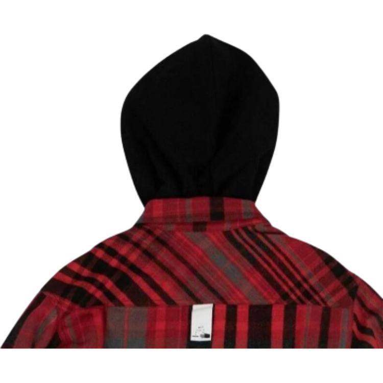 OFF WHITE Мужские куртки Красные С капюшоном Несъемный Умеренные Другое OMGA061E19E230022010