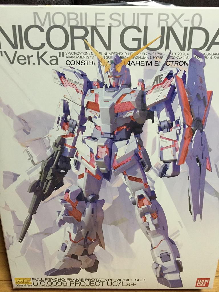 BANDAI SPIRITS MG Unicorn Gundam Suit Gundam 1/100 RX-0 Ver.Ka (Мобильные УК)