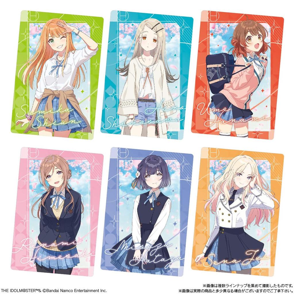 BANDAI Gakuen Idolmaster Вафли Конфеты (20 штук) игрушки/вафли (выпечка сладостей) (Гакуэн Идолмастер)