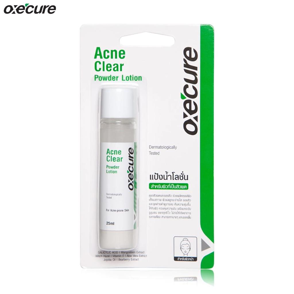 Oxe'cure Acne Clear Powder Lotion, для кожи, склонной к акне, дерматологически протестировано, 25 мл. - Уход за кожей