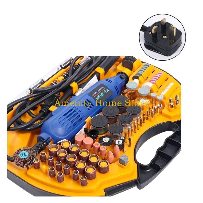 F26C 180W Rotary Tool Power Rotary Tools 6 Variable Speed Electric Drill Set