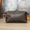 Crazy Horse Leather Chest Bag Men's Shoulder Bag Vintage Crossbody Head Layer Cowhide Genuine Leather Chest Bag