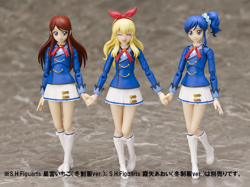 TAMASHII NATIONS форма Ран Шибуки 135 мм окрашенная подвижная фигурка SHFiguarts Aikatsu! (зимняя версия.) приблизительно. АБС и ПВХ