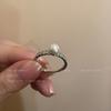 Retro Style Versatile Heart Open Ring for Women