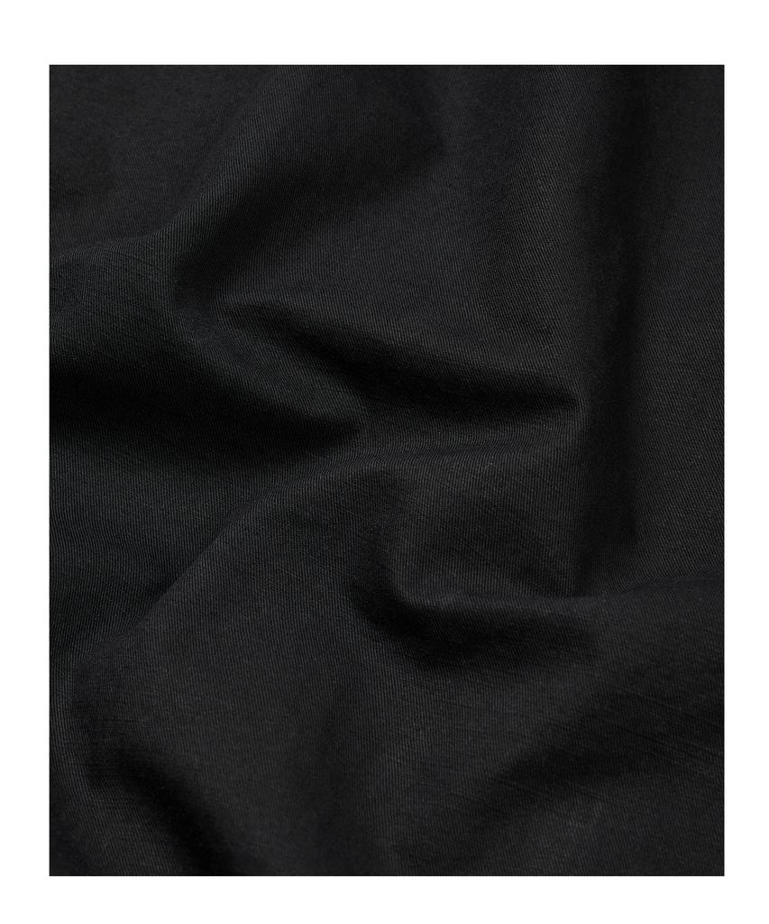 ETCE Curved Cotton Shirts (Black)