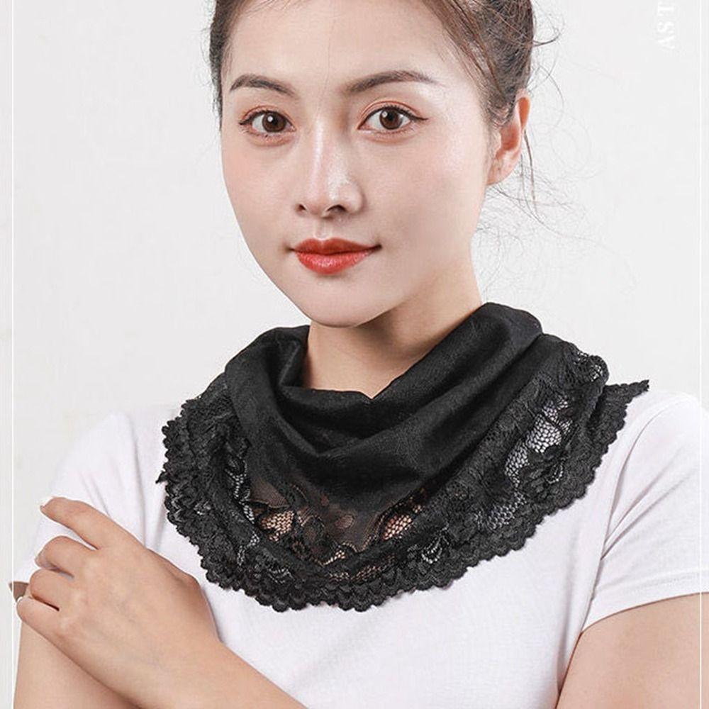 Comfortable Sunscreen Face Scarf Anti-UV Ear Headband Scarf New Neck Mask Summer