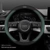 2026 Car Steering Wheel Cover For Audi ABT A1 A2 A3 A4 A5 A6 A7 A8 Q2 Q3 Q4 Q5 Q7 Q8 TT RS3 RS4 RS5 RS6 RS7 S3 S4 S5 S6 S7 S8 S line