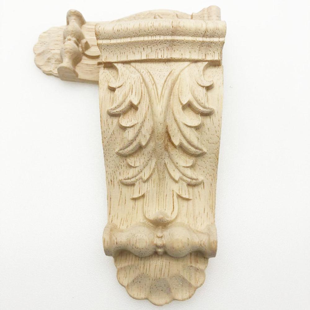 Резьба по дереву Улучшение мебели Деревянные фигурки Угловая рама Аппликация Настенные украшения для дверей Наклейки Домашний декор