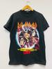 Vintage 90s Def Leppard : Adrenalize Tour 1992 Music T-Shirt / Heavy Metal / Hard Rock Music / Tour / Rock / Streetwear / Black / L