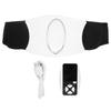 Rechargeable Intelligent Waist Abdominal Massage Belt Pulse Vibration Heating Belly Massager