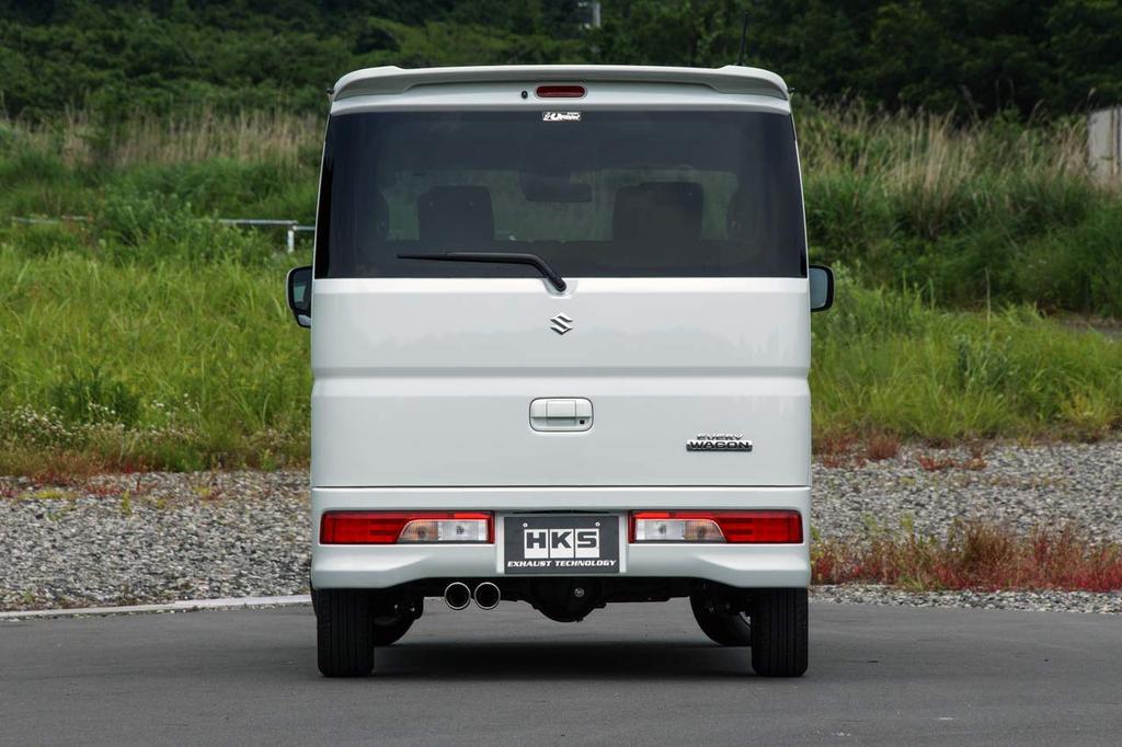 HKS Automotive Спортивный глушитель Легальный глушитель Suzuki Every Wagon DA17W Совместимый с техосмотром Детали впускной и выпускной системы 31013-AS013