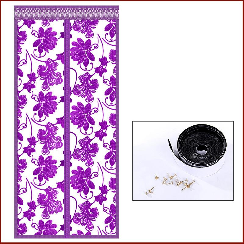 Магнитная москитная сетка без инструментов, летняя анти-жук, дверные шторы, сетка, автоматическое закрывание дверного экрана, волшебная сетка, кухонный экран