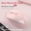Rechargeable Wireless Mouse Dual Mode Bluetooth 5.1 Silent Pink Mice 2.4g Usb Wireless Gaming Mouse Gamer Accessories
