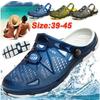 2023 Summer Men's Closed-Toe Breathable Sandals & Slippers - Plus Size Beach Jelly Shoes