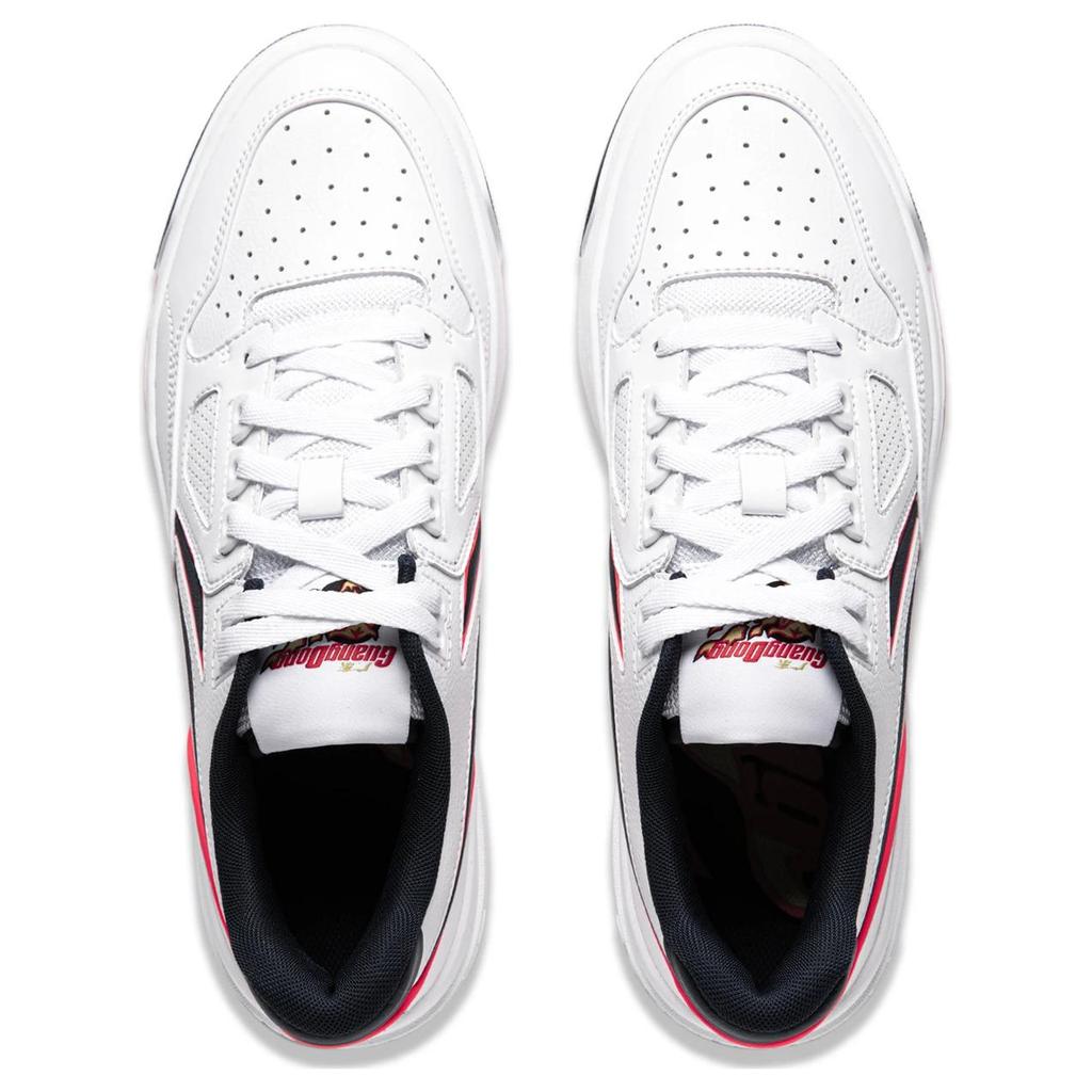 Li Ning Rookie Synthetic Leather Comfortable Trendy Non-Slip Lightweight Low-Top Skate Shoes Unisex Skate Shoes ABCU001-7