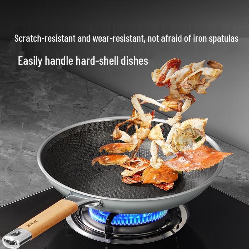 COOKER KING Вок из нержавеющей стали 316L с антипригарным покрытием