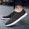 New Men Canvas Shoes Fashion Breathable Casual Shoes for Men Comfortable Men Driving Shoes Lace Up Sneakers Zapatillas De Hombre