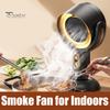 Дымосос для помещений, портативный вентилятор Puff Chill с супервсасывающим очистителем дыма, фильтрами, отрицательными ионами, дымосос USB