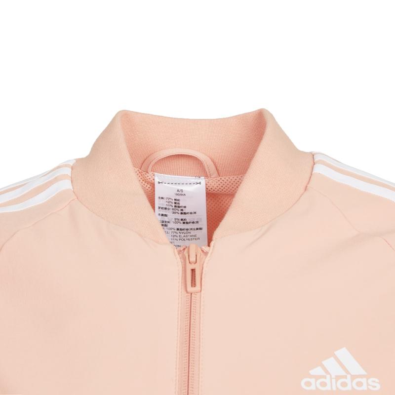adidas Женская бомбер-куртка с 3 полосками Розовый Женский H42006