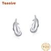 Танциз стерлингового серебра 925 пробы циркон серьги серьги-капли для женщин подарки на свадьбу
