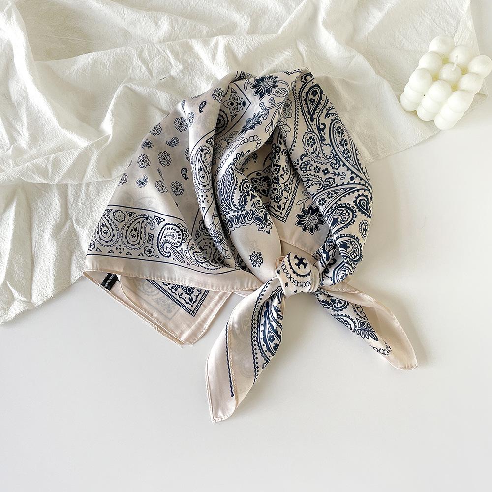 Clothing with Waist Seal Girdle Scarf Women's High-end Sense European American Stacking Wearing Retro Paisley Pattern Loose Belt