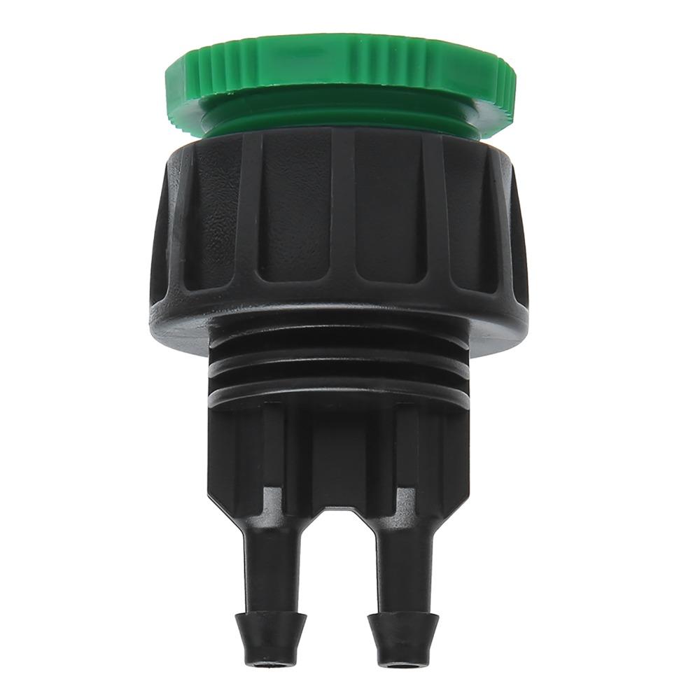 10Pcs ABS Quick Connector G1/2 and G3/4 Thread Irrigation Fitting Garden Tap Adapter  Lawn Watering
