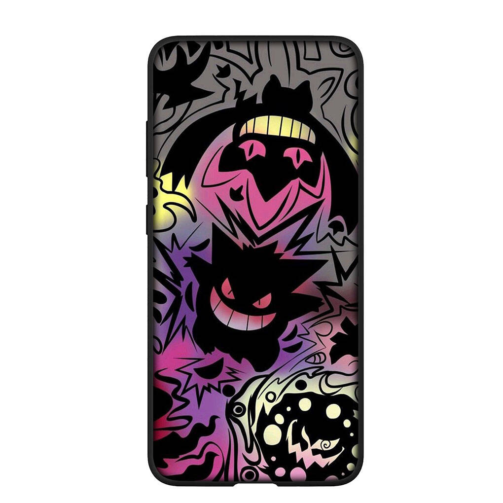 Phone Case for iPhone 17 16 15 Plus Xiaomi Poco F8 F7 X7 X6 M8 C85 C75 C71 Redmi Note 14 12 11 13 Pro Max A4 14C 13C 15C Pikachu Pokemon Gengar Cover