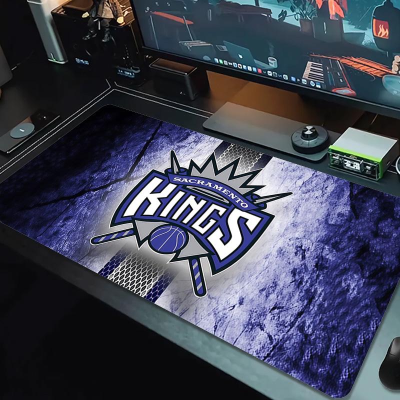 Sacramento Kings2 Print Cushion Non-slip Laptop Tablet Big Mousepad XXL Mat Mini PC Playmat With Lock edge