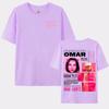Rapper Omar Courtz Primera Musa 2025 Printed Tshirt Unisex Womens High Street Fashion Short Sleeve T Shirts Pure Cotton Tee Shirt