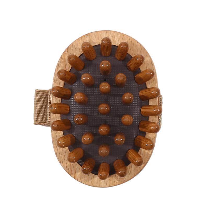 1 шт. Деревянная воздушная подушка для постукивания по меридианам тела, массажная щетка для ухода за здоровьем, расческа для волос, расческа для ухода за кожей головы и волосами