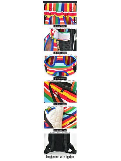 Рюкзак для домашних животных: Дышащая сетчатая дорожная сумка для кошек и собак