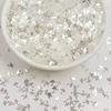 Неправильной формы серебристые блестки из хрусталя с высоким блеском, ювелирные изделия, аксессуары для DIY