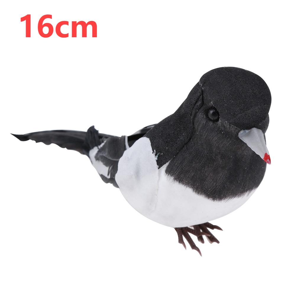 1 шт., искусственный попугай из пенопласта ручной работы, имитация модели птицы, мини-фигурка, попугай из пенопласта, украшение для домашнего стола и сада