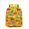Stylish Nylon Dinosaur Backpack With Breathable And Load-reducing Features