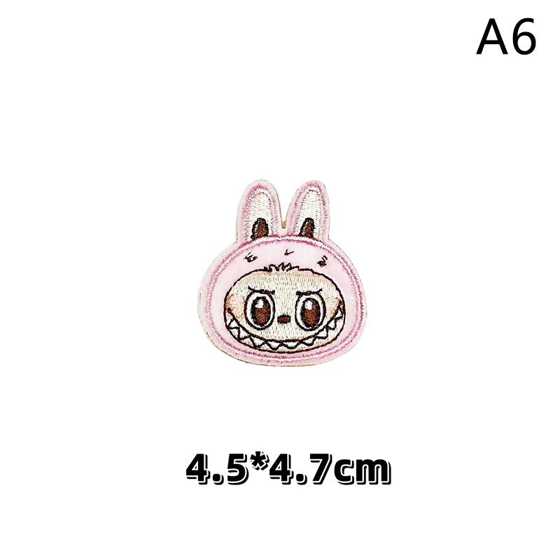 Милая вышитая тканевая нашивка DIY для украшения свитера, шарфа, наклейка, тканевая наклейка для украшения дырки на пуховике